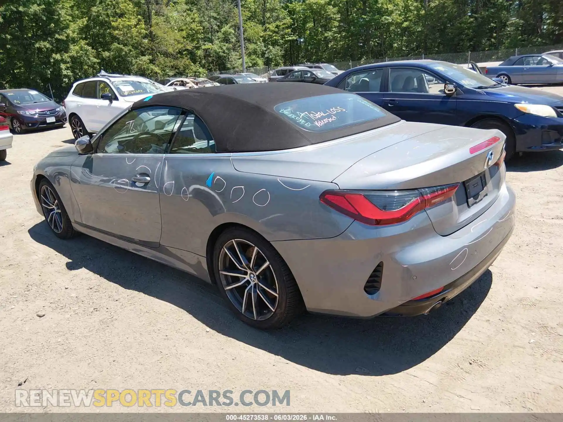 3 Photograph of a damaged car WBA23AT00RCR69307 BMW 430I 2024