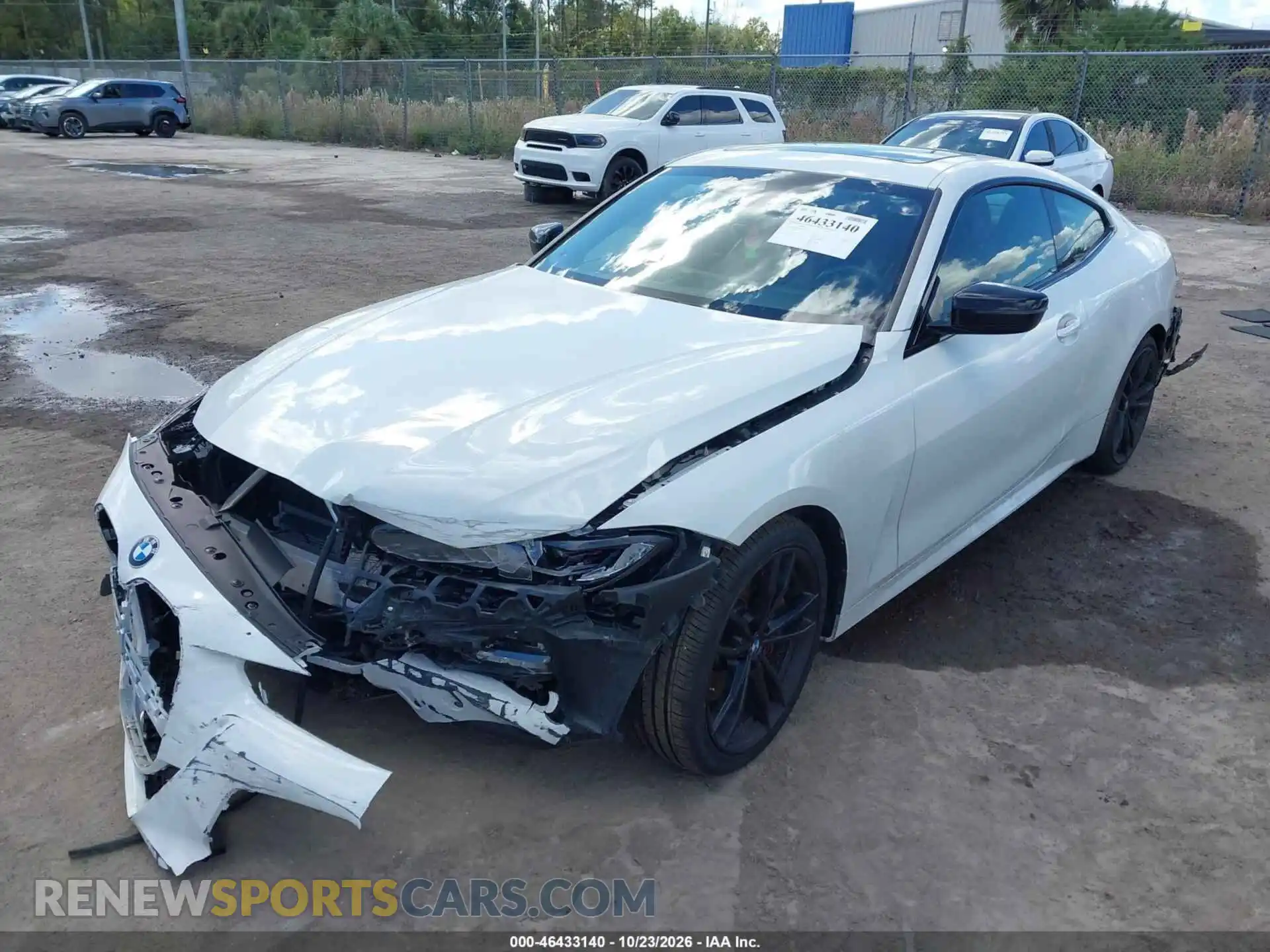 2 Photograph of a damaged car WBA53AP07RCP14208 BMW 430I 2024