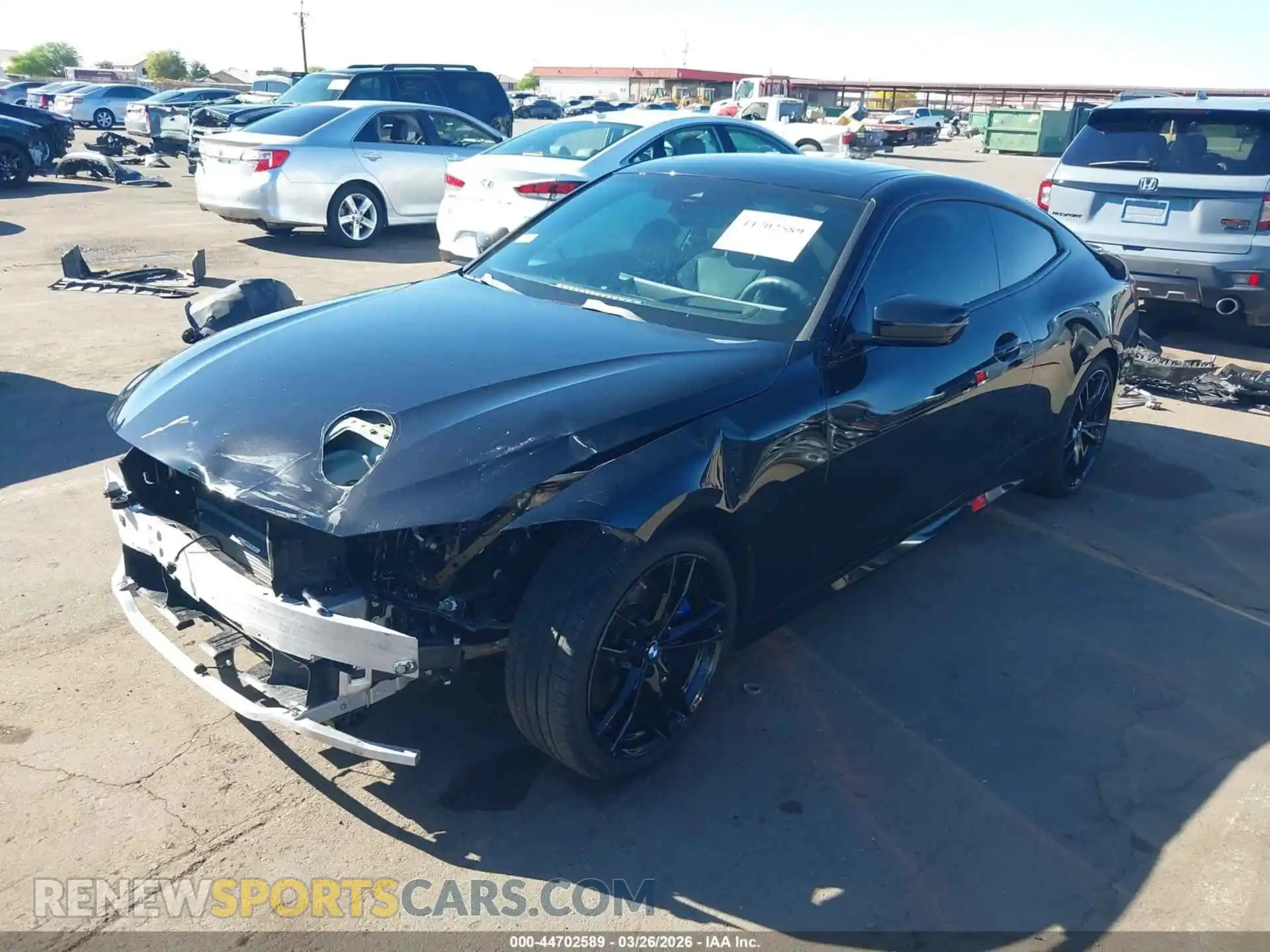 2 Photograph of a damaged car WBA53AP09RCR87070 BMW 430I 2024