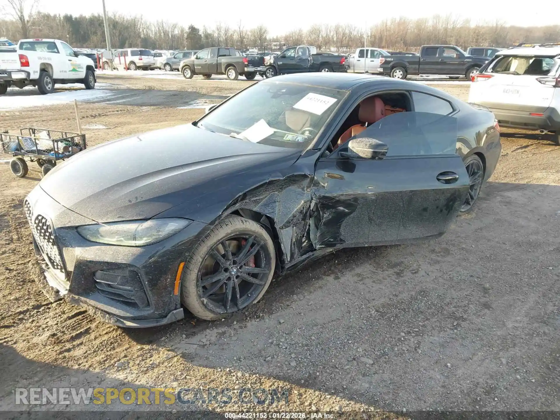 2 Photograph of a damaged car WBA73AP02RCP48372 BMW 430I 2024