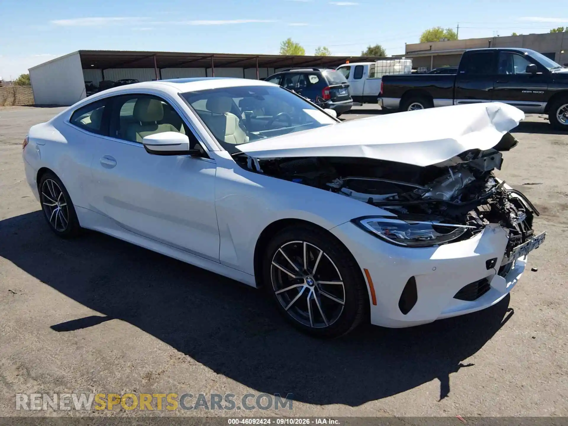 1 Фотография поврежденного автомобиля WBA73AP03RCN56605 BMW 430I 2024