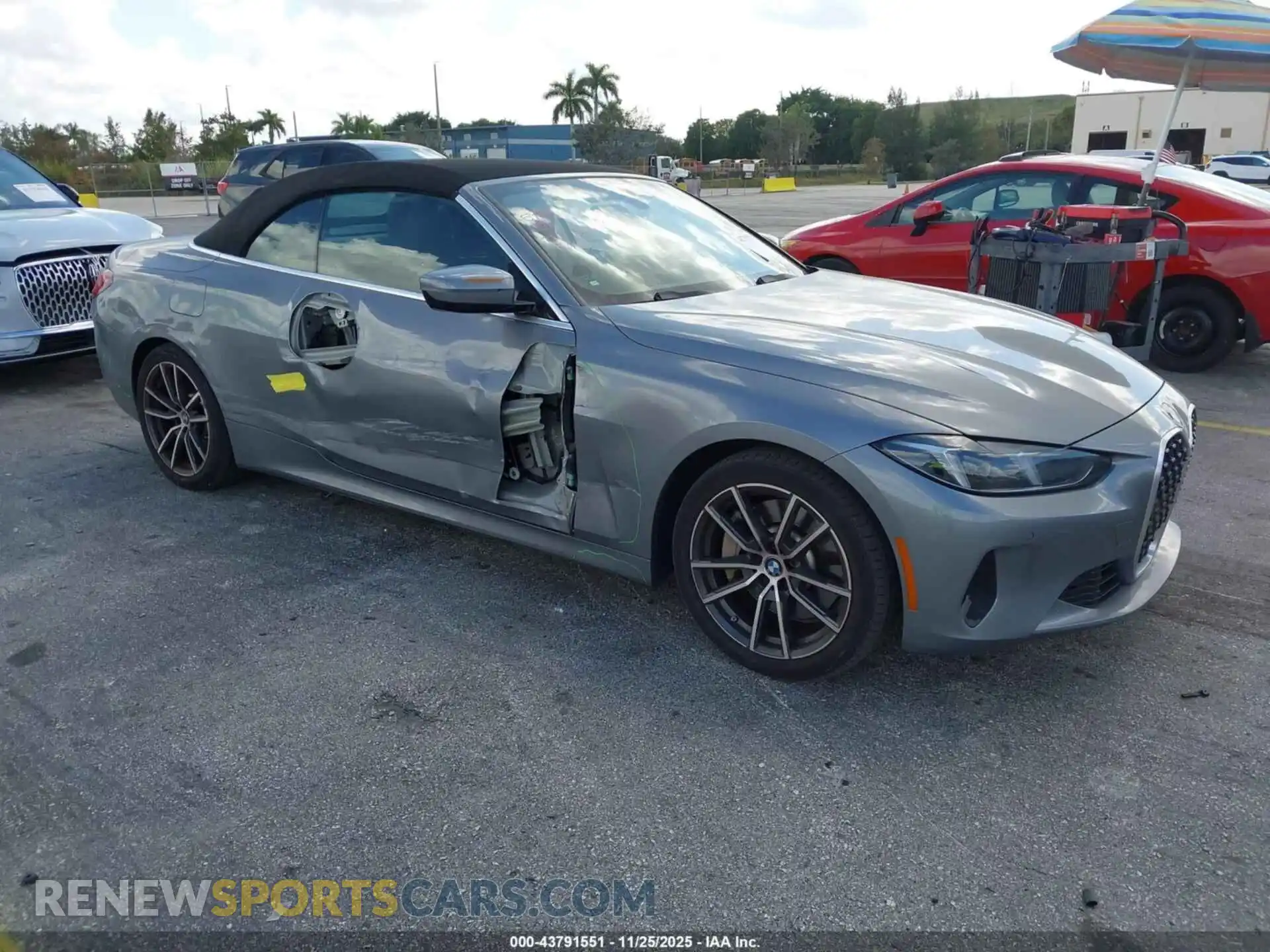 1 Photograph of a damaged car WBA33DB02SCT15972 BMW 430I 2025