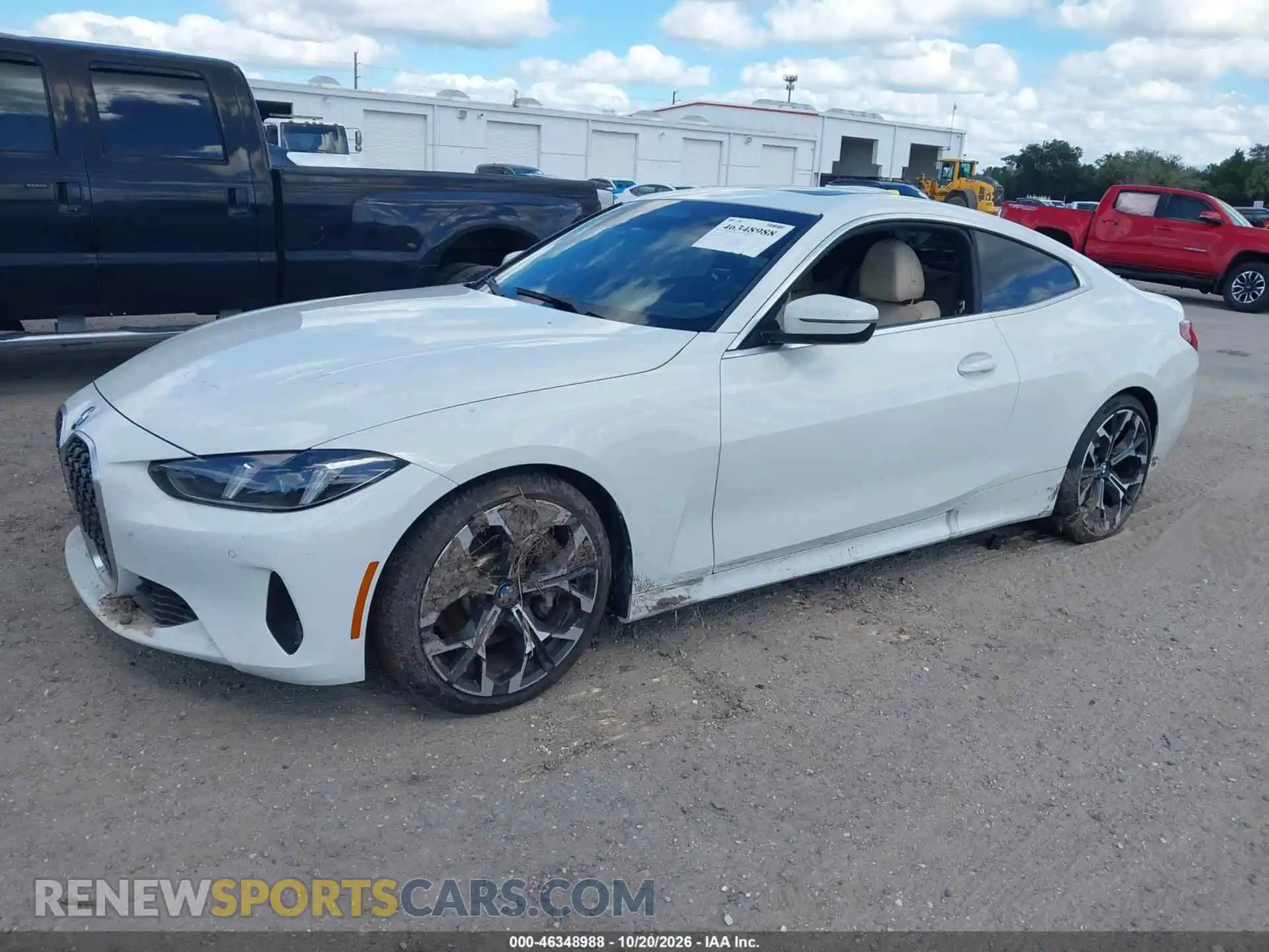 2 Photograph of a damaged car WBA43DA02SCS44293 BMW 430I 2025