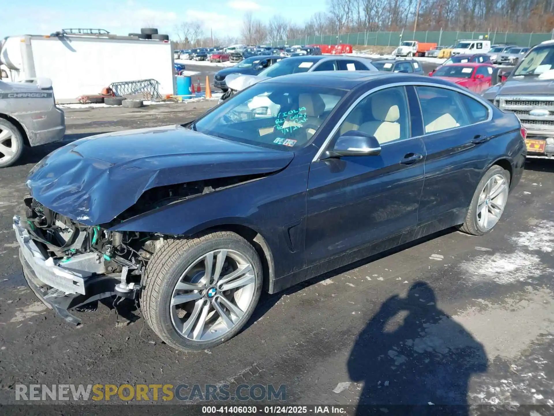 2 Photograph of a damaged car WBA4J3C59KBL09283 BMW 430I GRAN COUPE 2019