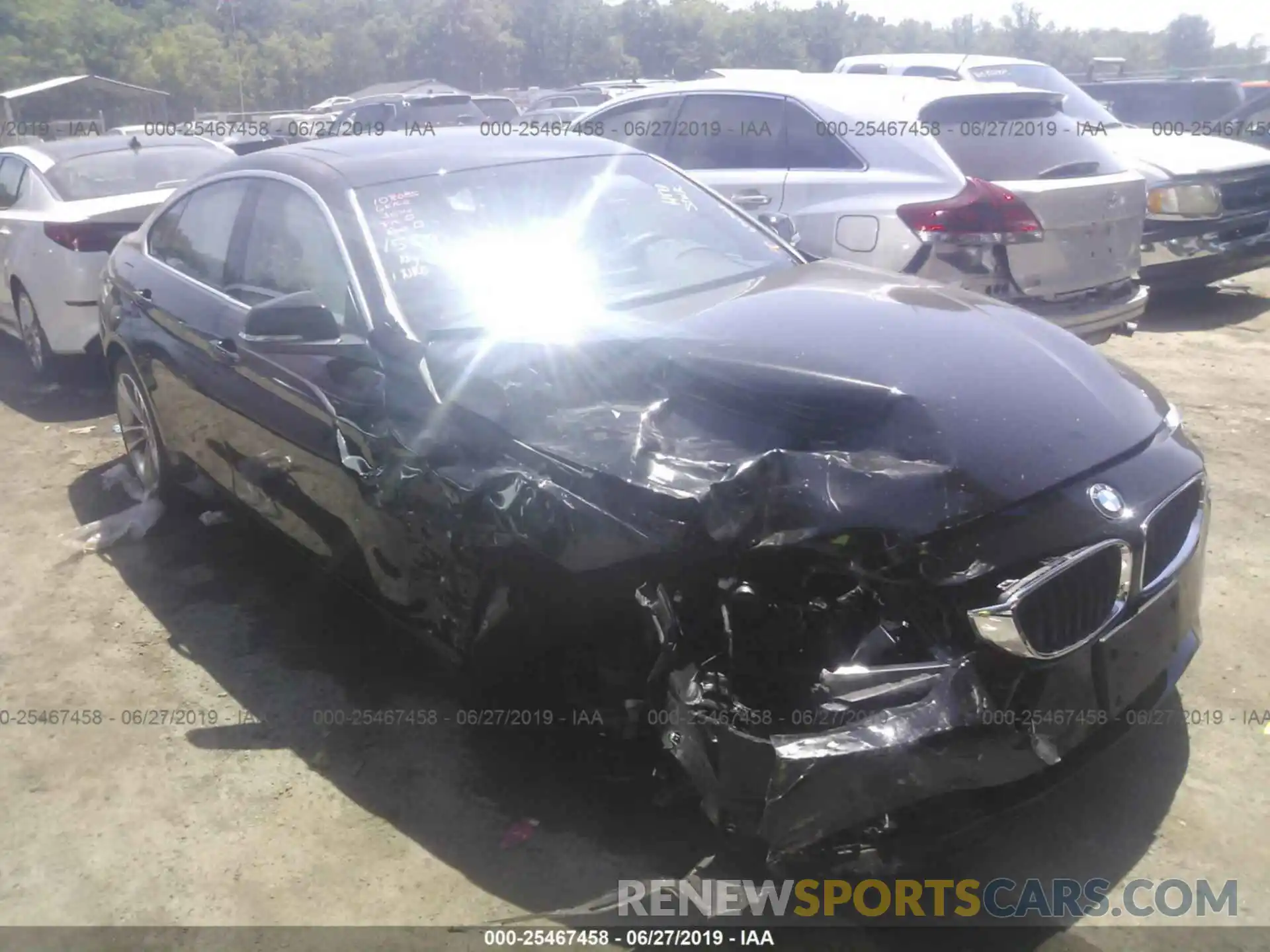1 Photograph of a damaged car WBA4J3C56KBL06020 BMW 430XI 2019