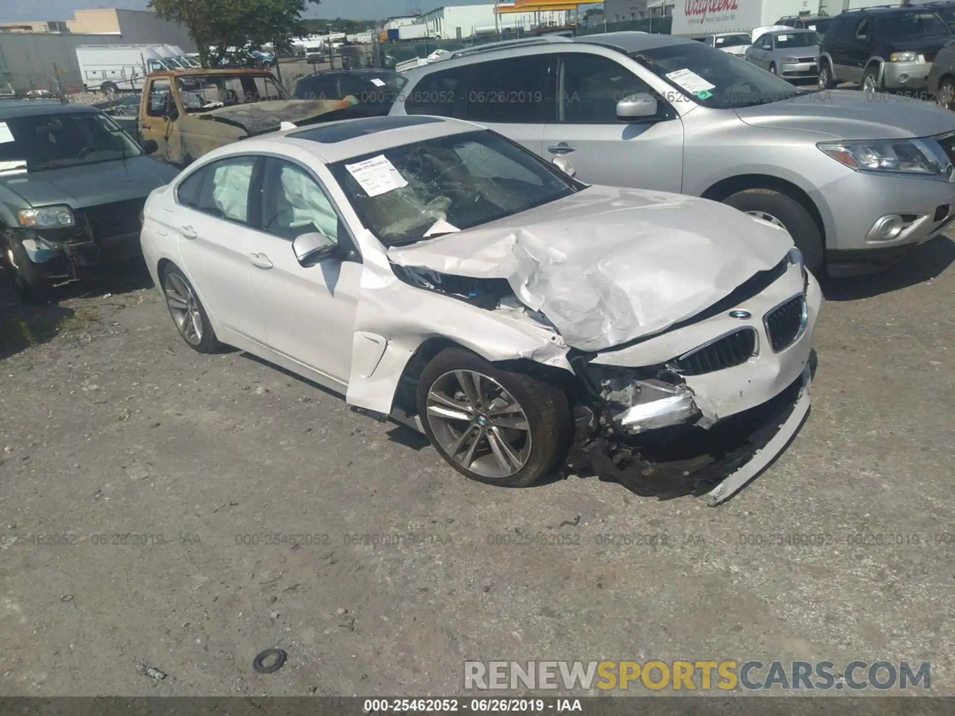 1 Photograph of a damaged car WBA4J3C58KBL06178 BMW 430XI 2019