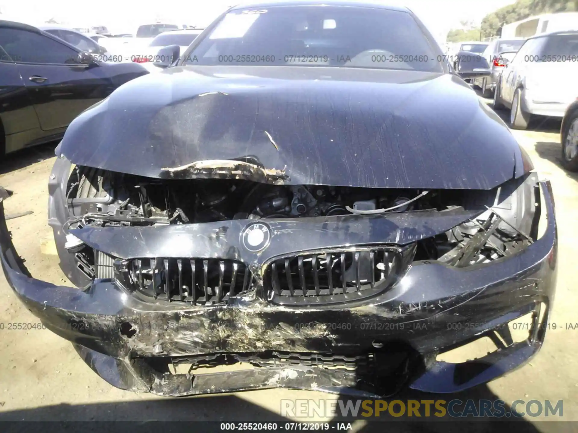 6 Photograph of a damaged car WBA4J5C51KBM65667 BMW 440I 2019