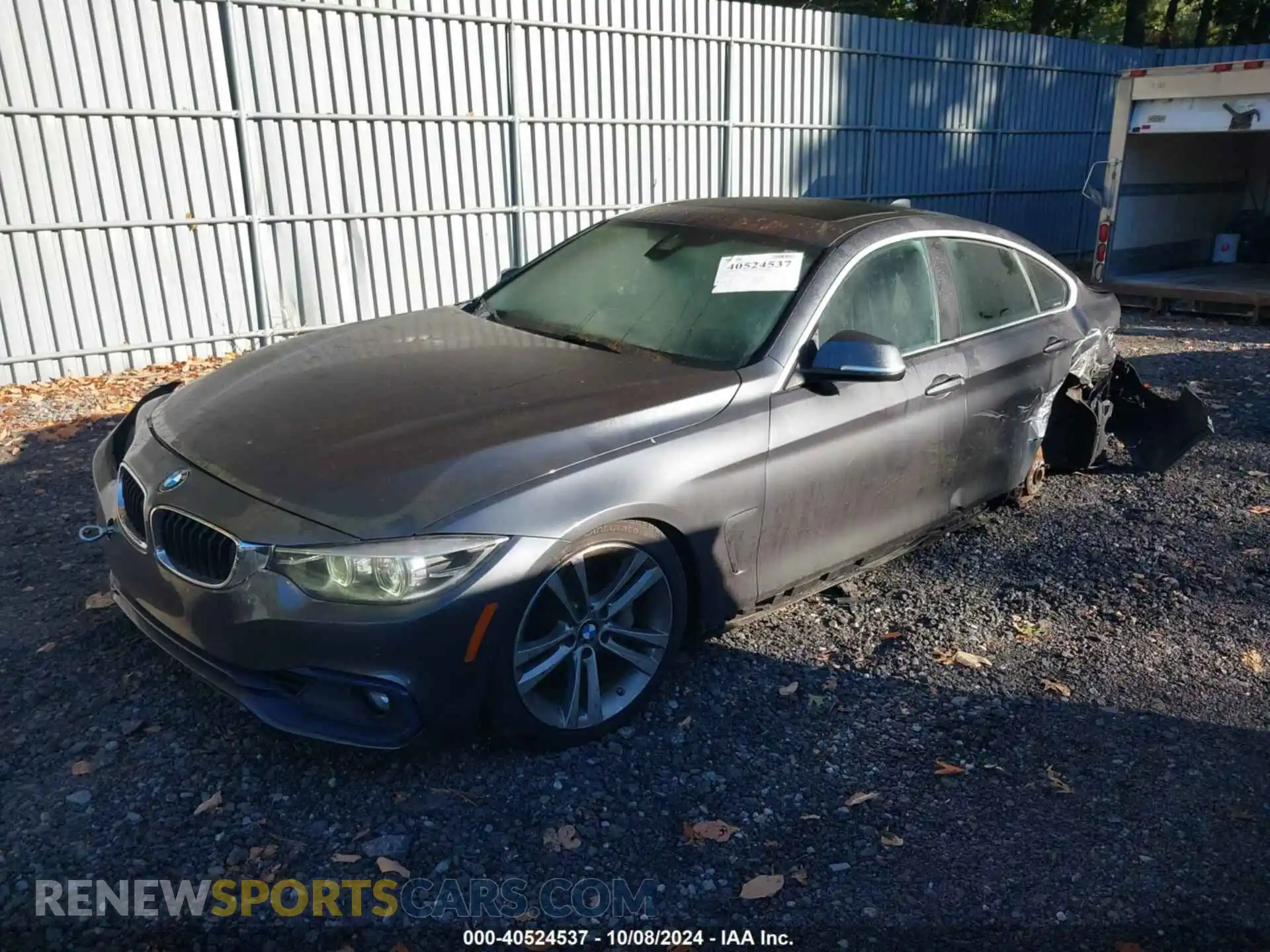 2 Photograph of a damaged car WBA4J5C54KBM66134 BMW 440I GRAN COUPE 2019