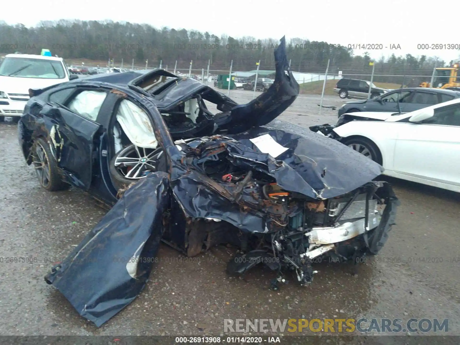 1 Photograph of a damaged car WBA4J7C51KBM74669 BMW 440XI 2019