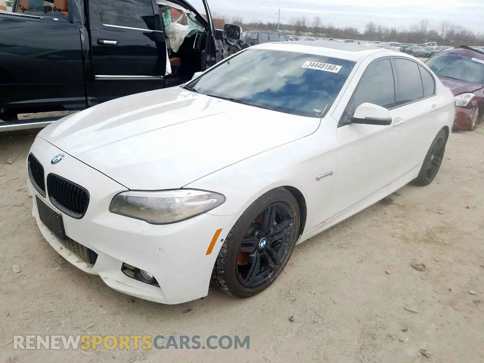 2 Photograph of a damaged car WBAKP9C5XGD980501 BMW 5 SERIES 2016