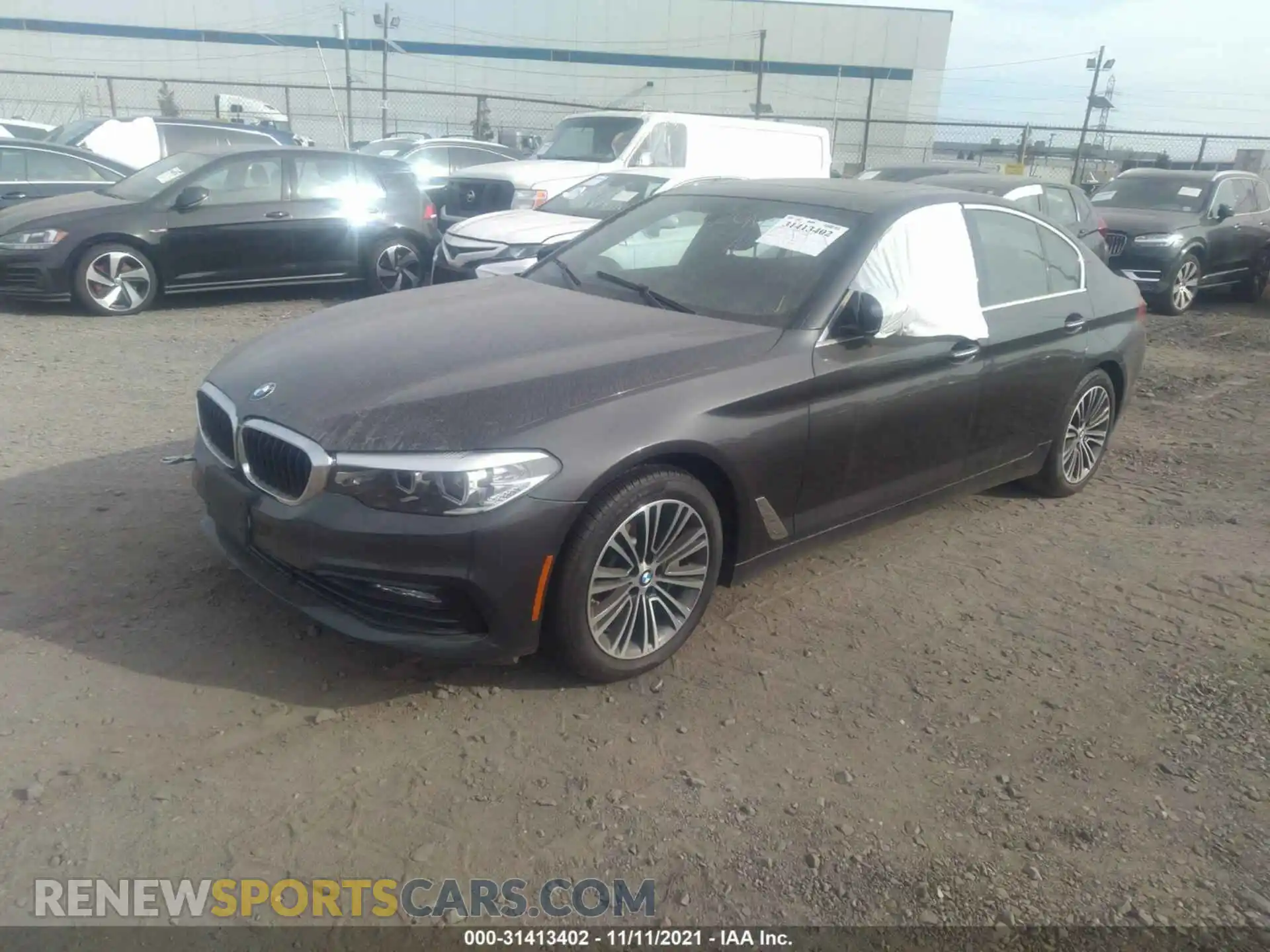 3 Photograph of a damaged car WBAJA7C53JWA74478 BMW 5 SERIES 2018