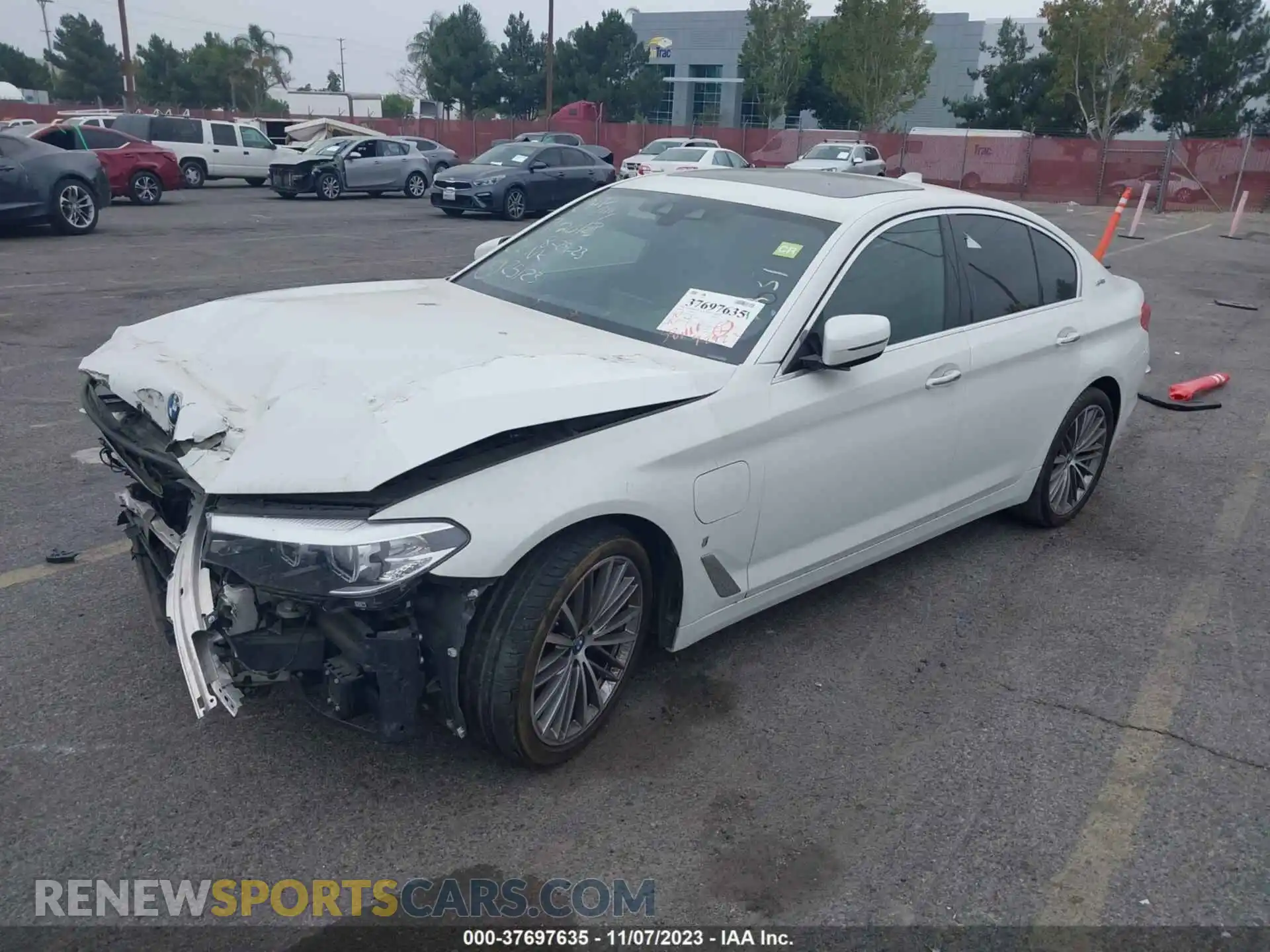 2 Photograph of a damaged car WBAJA9C50JB251231 BMW 5 SERIES 2018