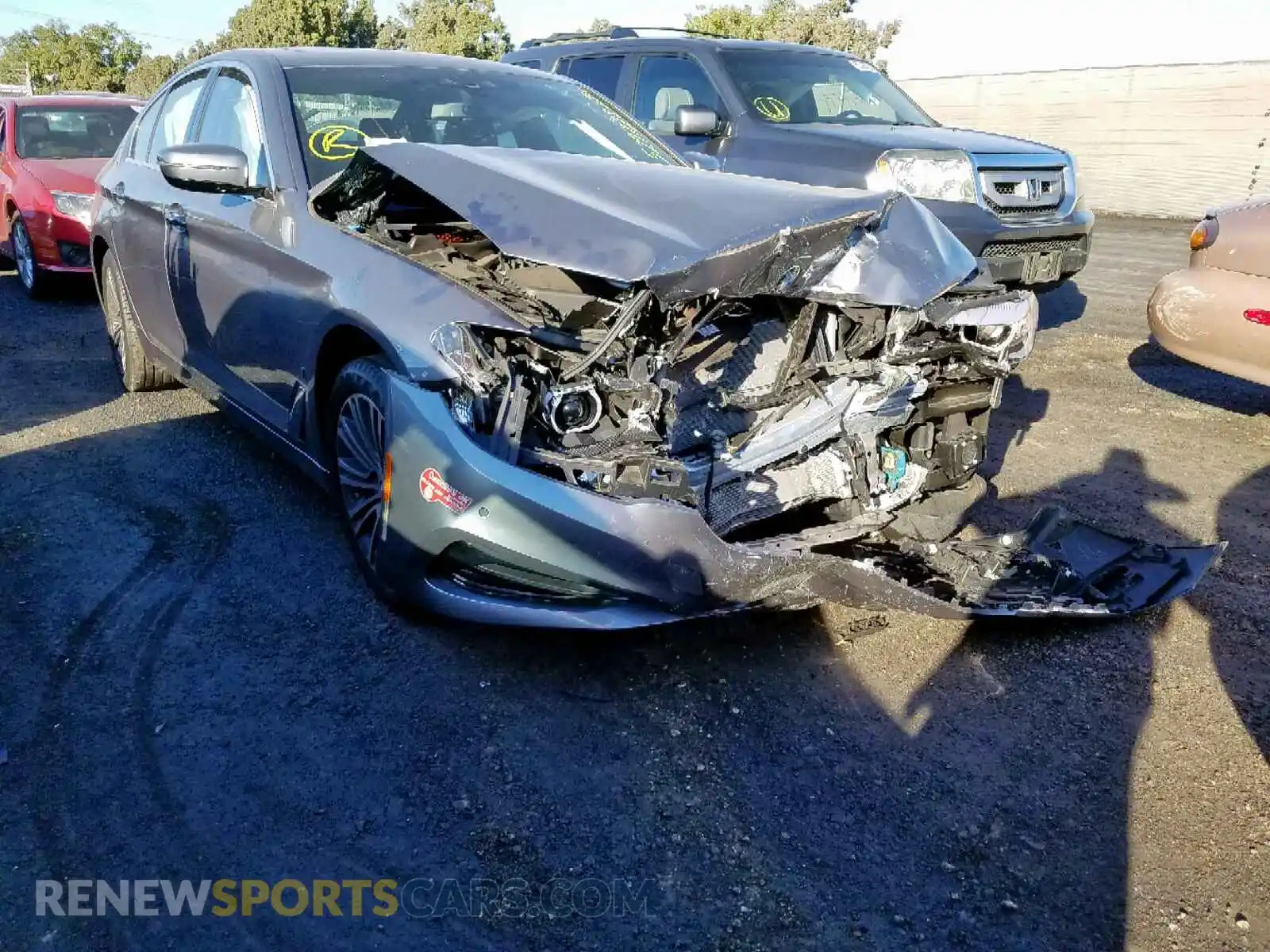 1 Photograph of a damaged car WBAJA9C54JB250597 BMW 5 SERIES 2018