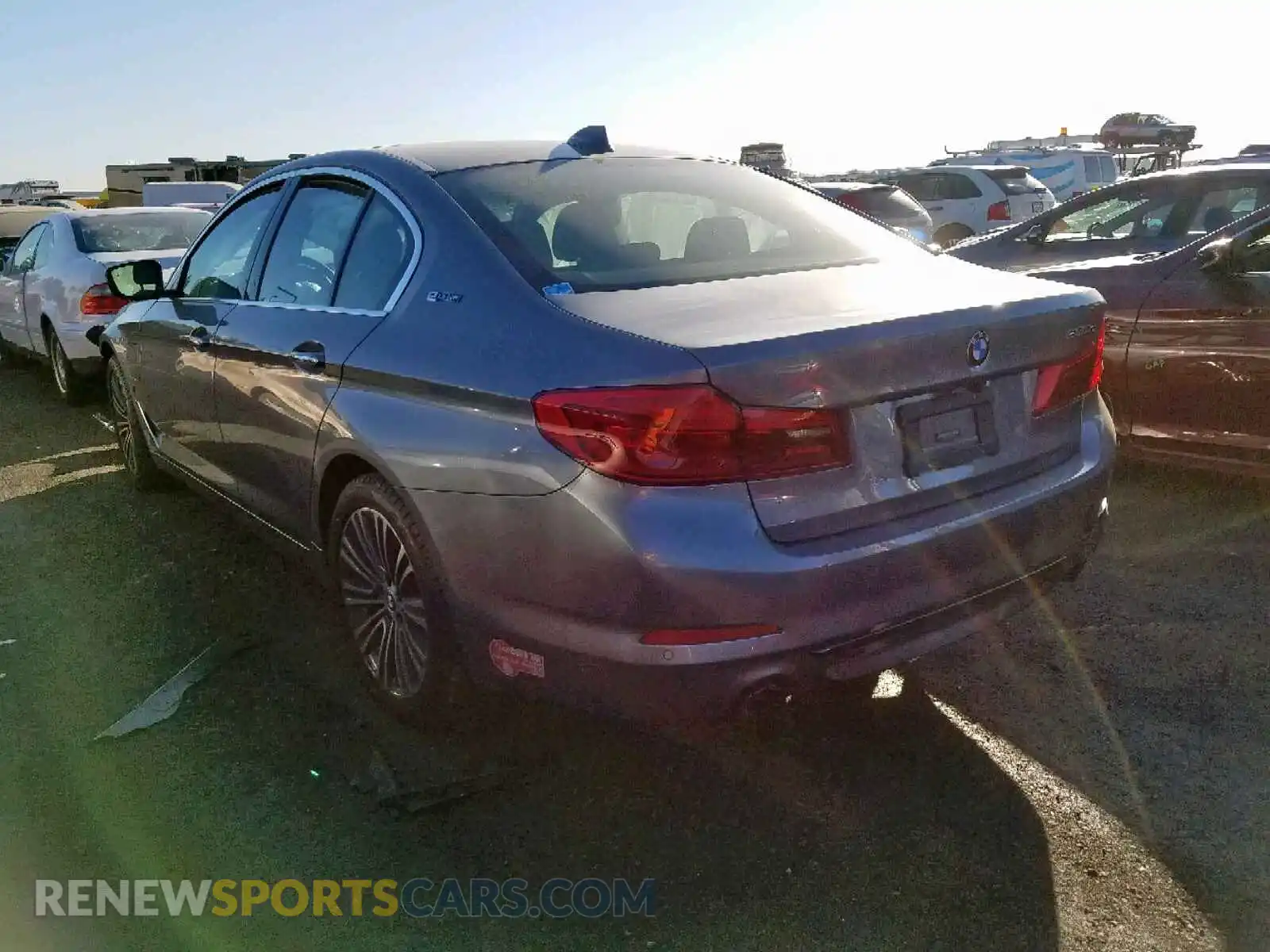 3 Photograph of a damaged car WBAJA9C54JB250597 BMW 5 SERIES 2018