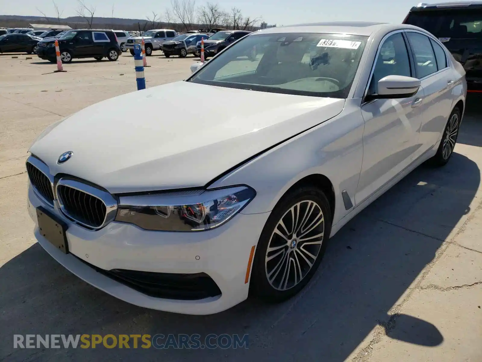 2 Photograph of a damaged car WBAJA5C50KBX87509 BMW 5 SERIES 2019