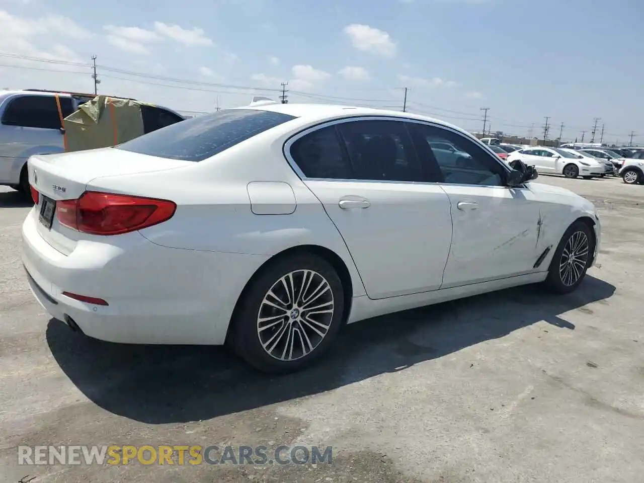 3 Фотография поврежденного автомобиля WBAJA5C51KBX86434 BMW 5 SERIES 2019
