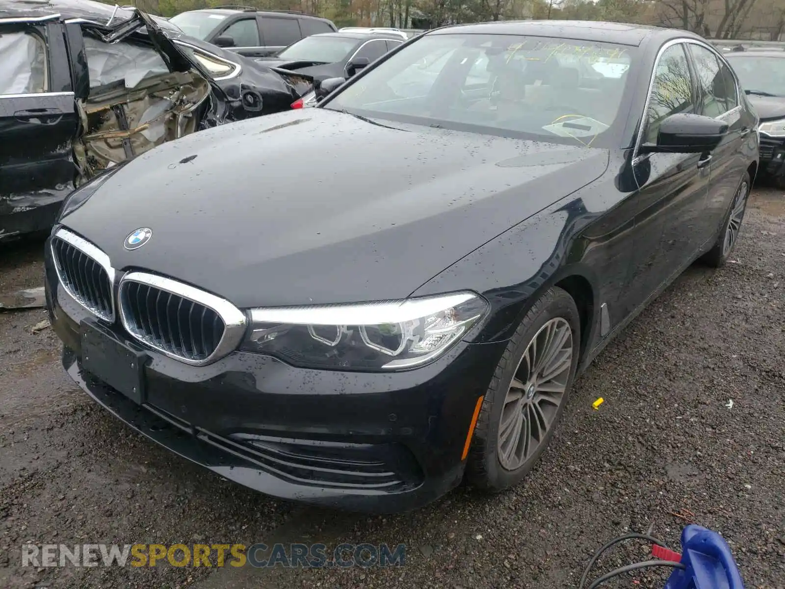 2 Photograph of a damaged car WBAJA5C51KBX87552 BMW 5 SERIES 2019