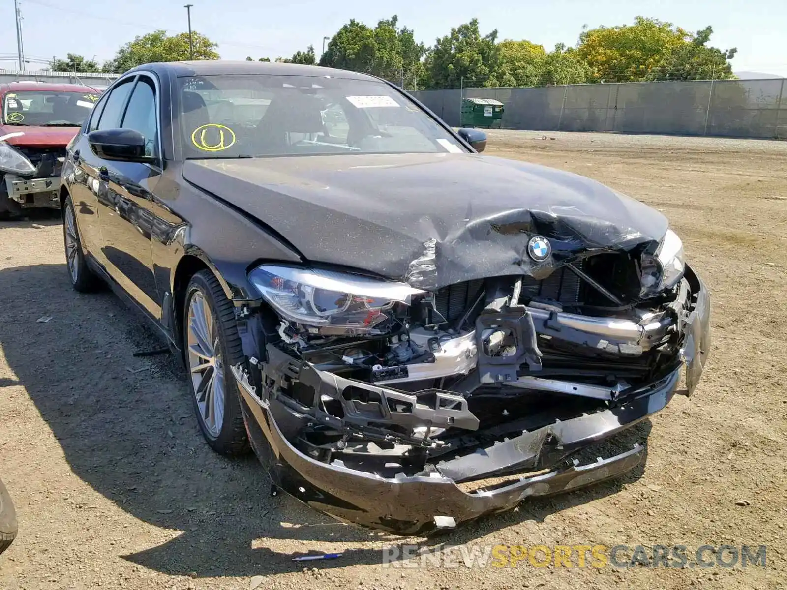 1 Photograph of a damaged car WBAJA5C51KWW00030 BMW 5 SERIES 2019