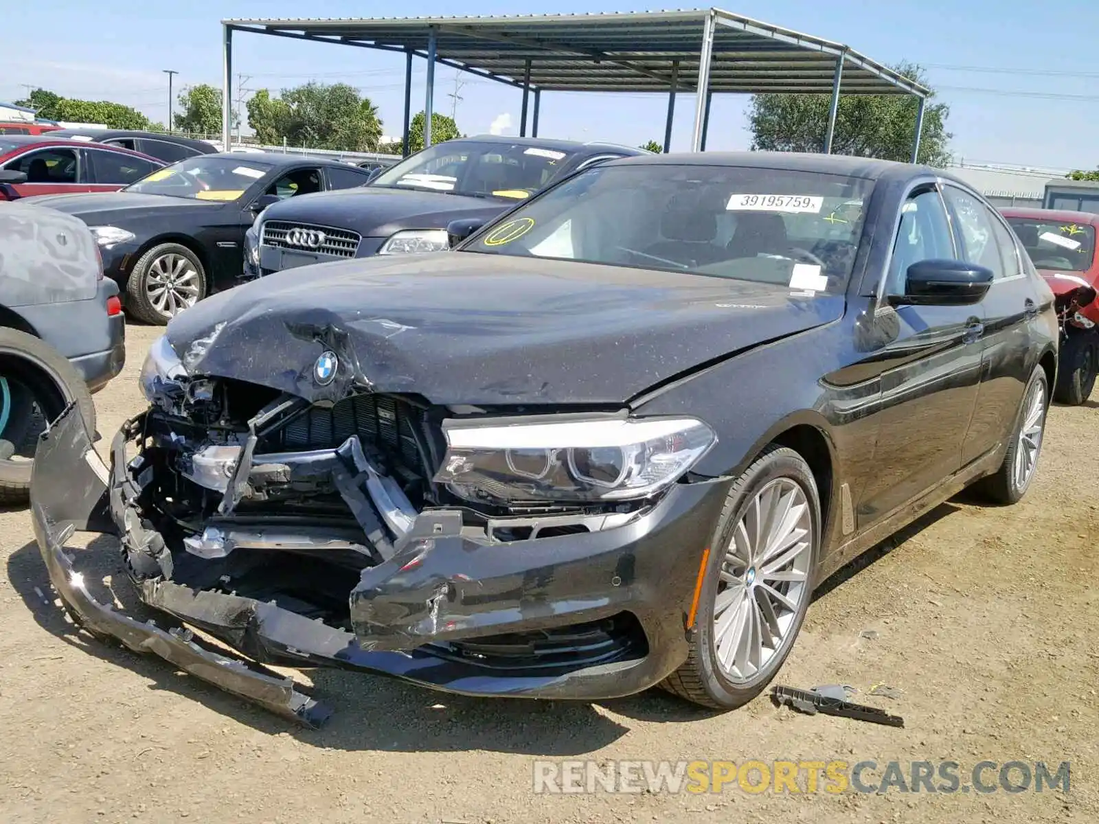 2 Photograph of a damaged car WBAJA5C51KWW00030 BMW 5 SERIES 2019