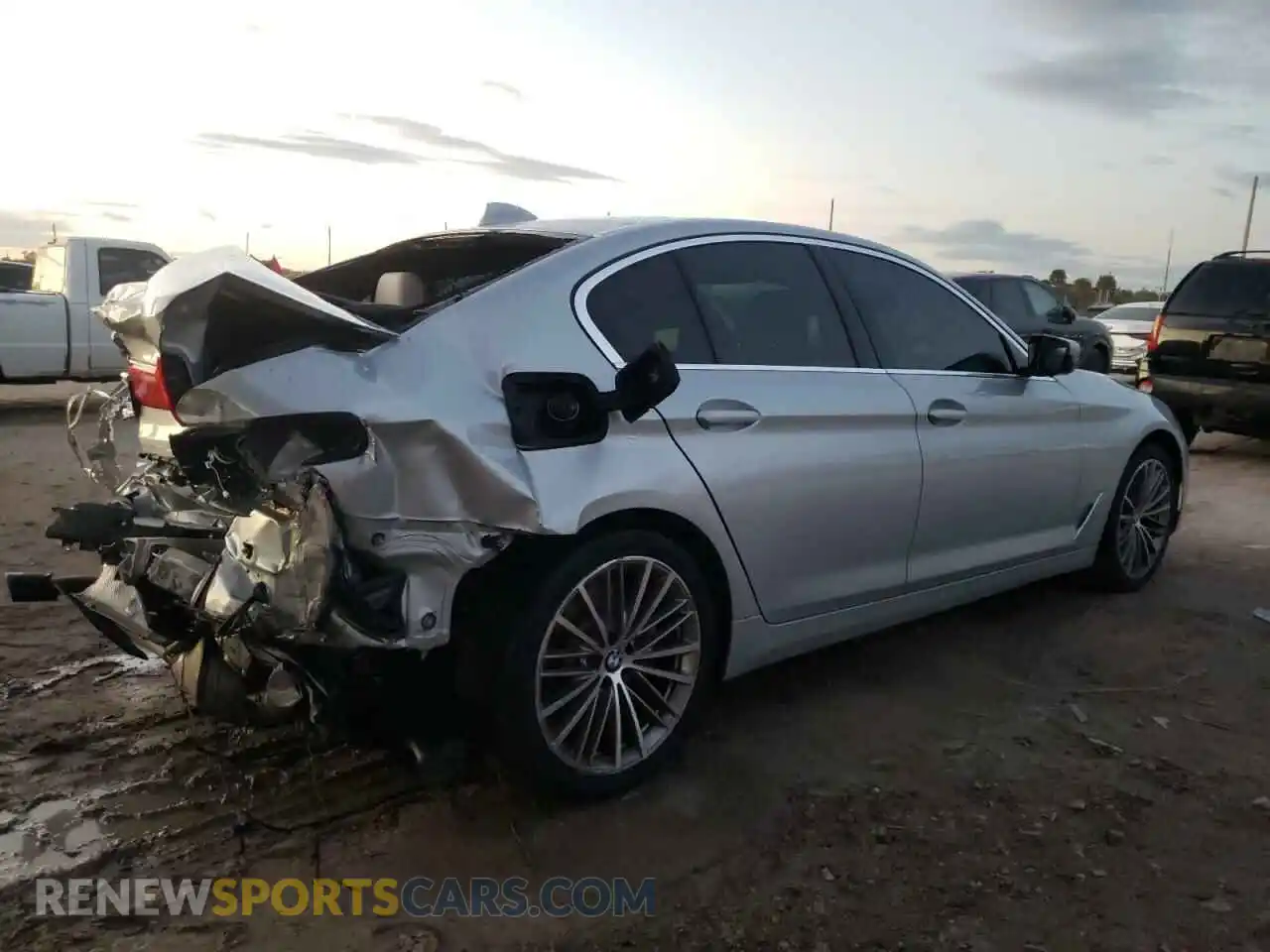 3 Photograph of a damaged car WBAJA5C51KWW05955 BMW 5 SERIES 2019
