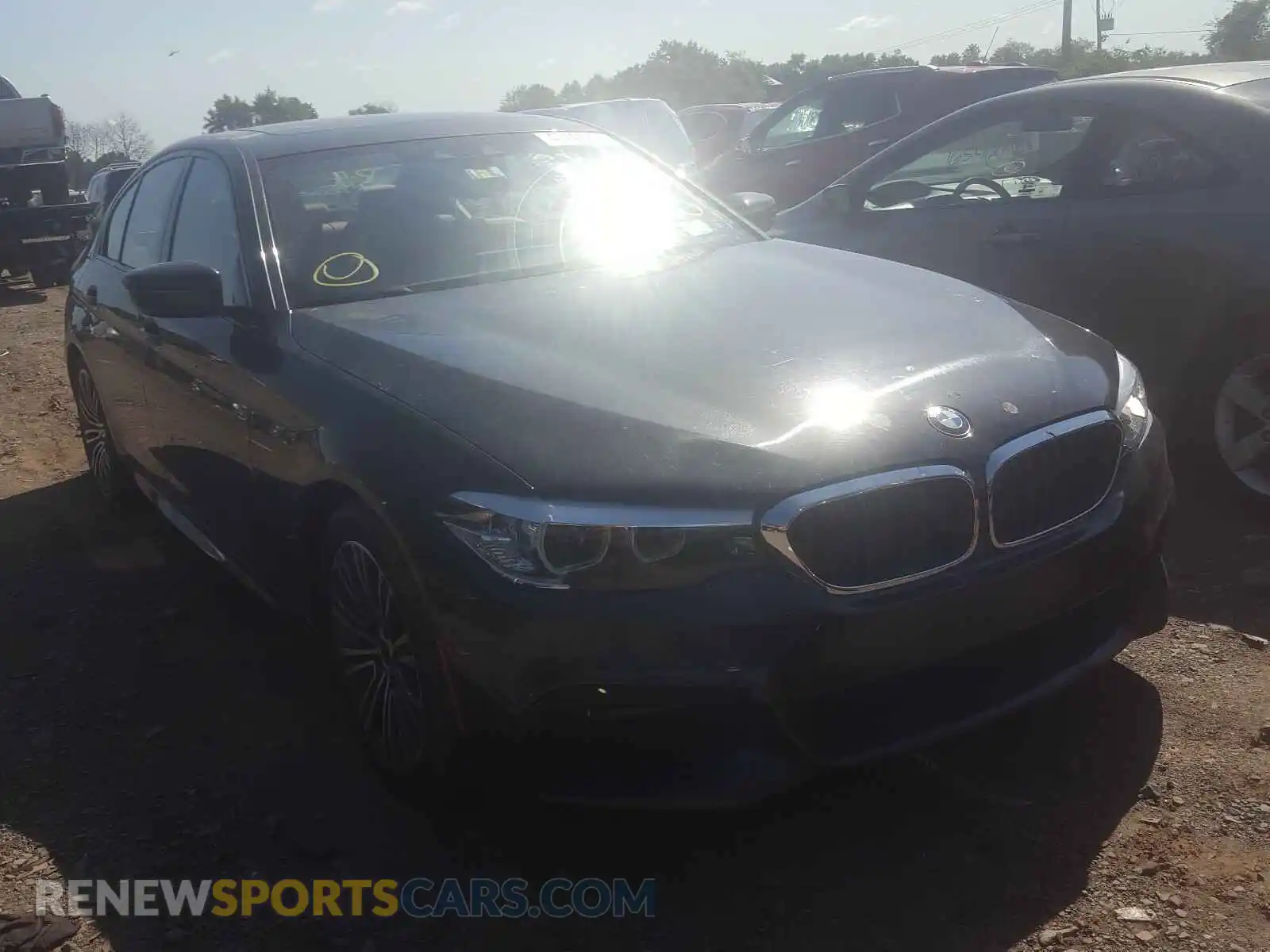 1 Photograph of a damaged car WBAJA5C52KBX86913 BMW 5 SERIES 2019