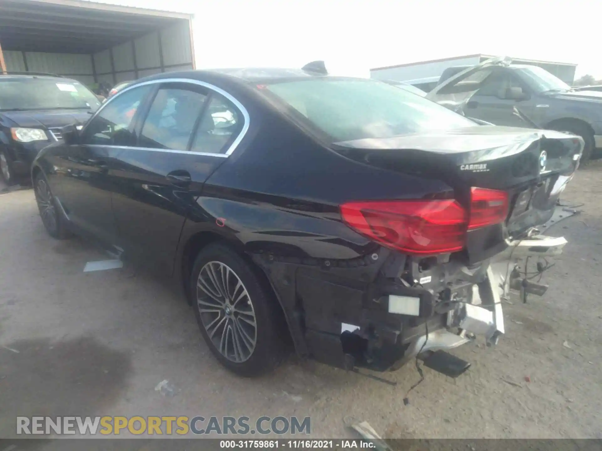 3 Photograph of a damaged car WBAJA5C52KBX86927 BMW 5 SERIES 2019