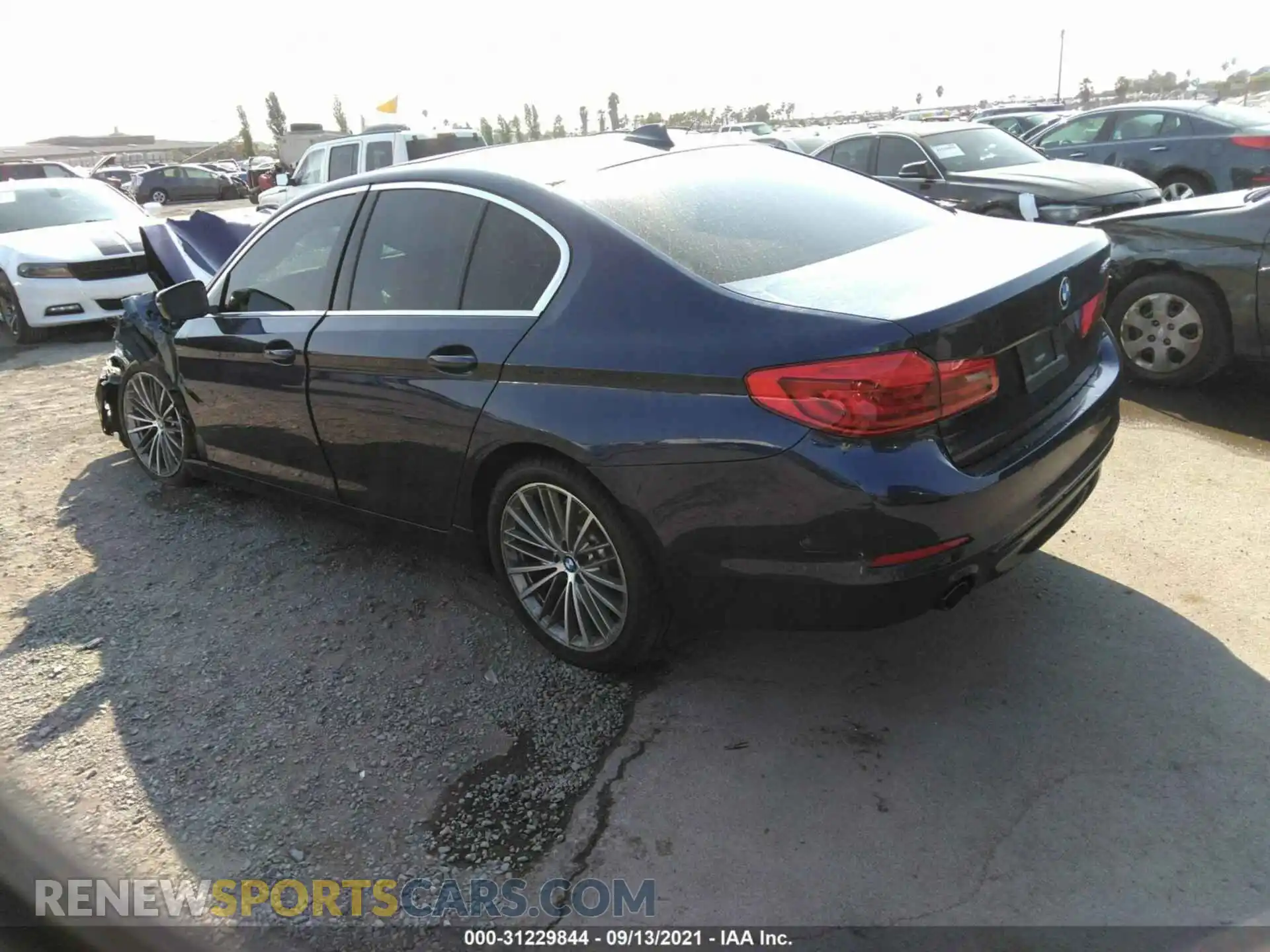 3 Photograph of a damaged car WBAJA5C52KBX87317 BMW 5 SERIES 2019