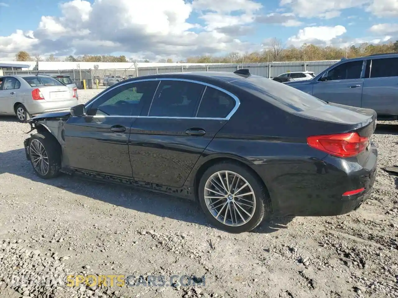 2 Photograph of a damaged car WBAJA5C52KWW11053 BMW 5 SERIES 2019