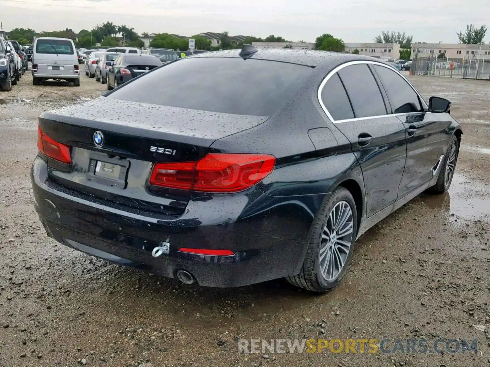 4 Photograph of a damaged car WBAJA5C52KWW23896 BMW 5 SERIES 2019
