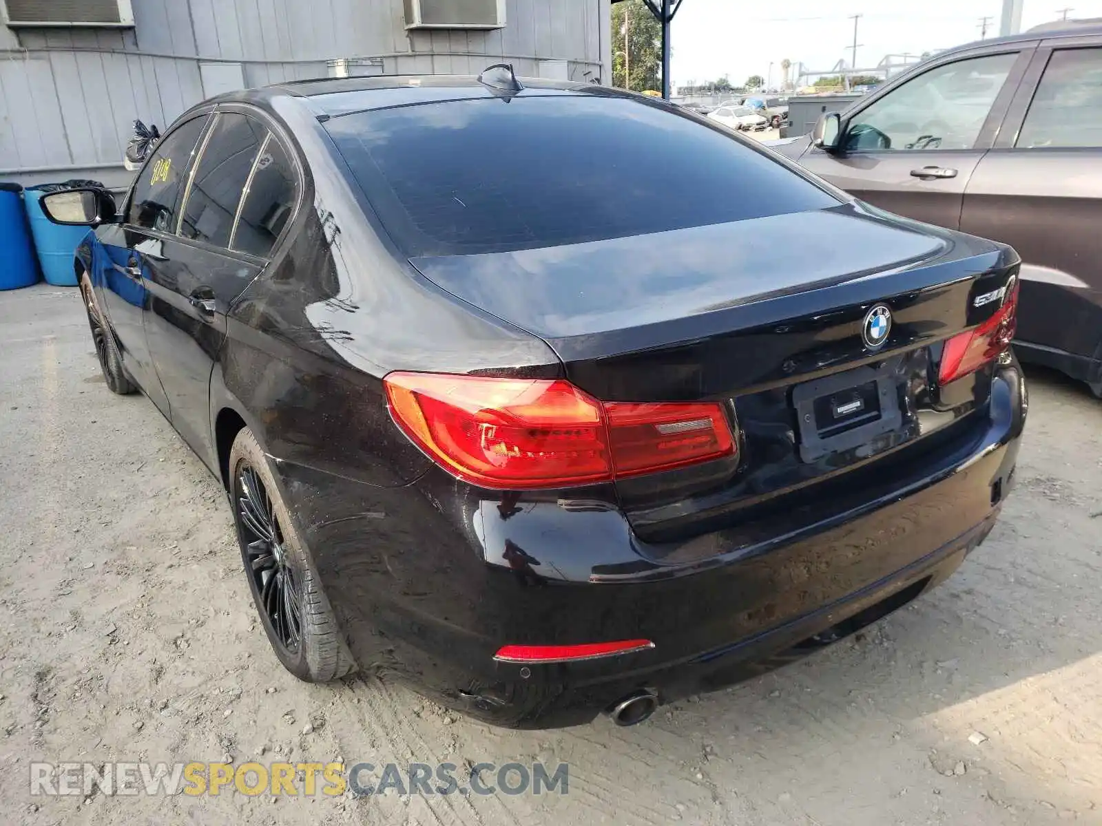 3 Photograph of a damaged car WBAJA5C53KBX49093 BMW 5 SERIES 2019