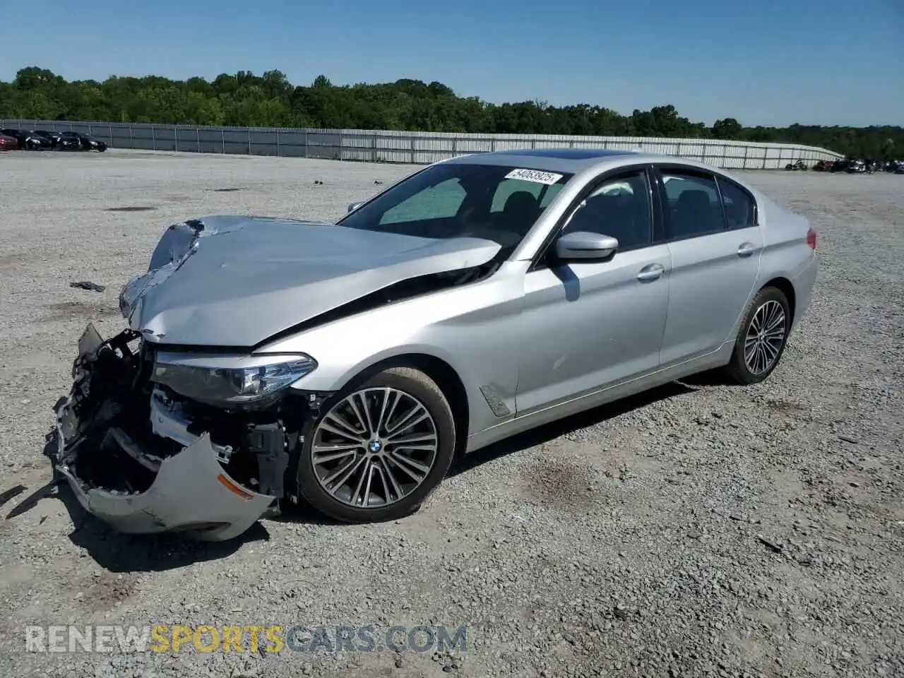 1 Photograph of a damaged car WBAJA5C53KBX87679 BMW 5 SERIES 2019