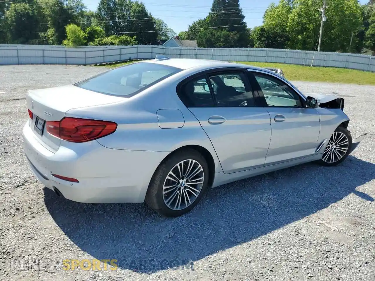 3 Photograph of a damaged car WBAJA5C53KBX87679 BMW 5 SERIES 2019