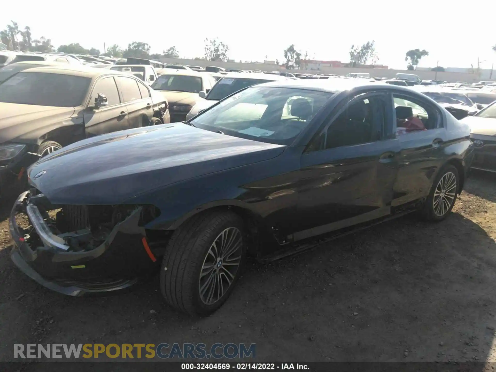 2 Photograph of a damaged car WBAJA5C54KBX87514 BMW 5 SERIES 2019