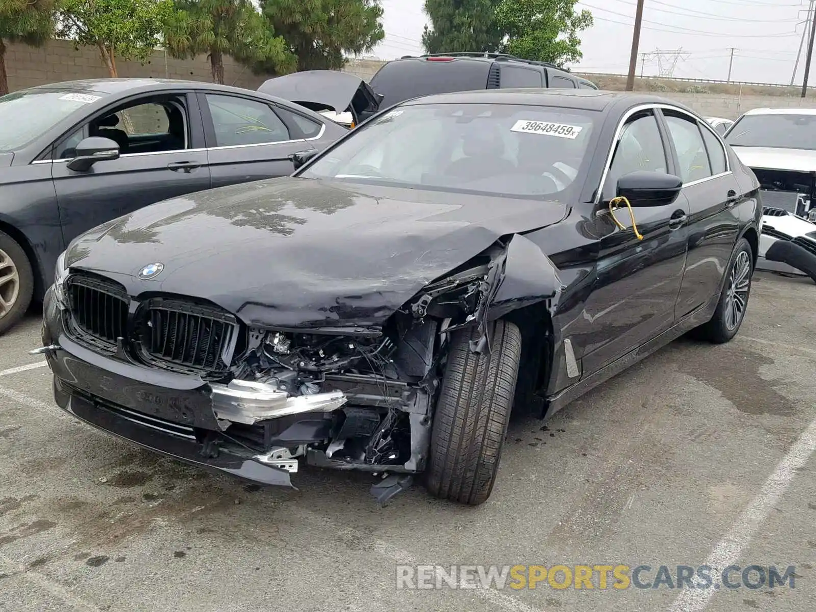 2 Photograph of a damaged car WBAJA5C54KWW10759 BMW 5 SERIES 2019