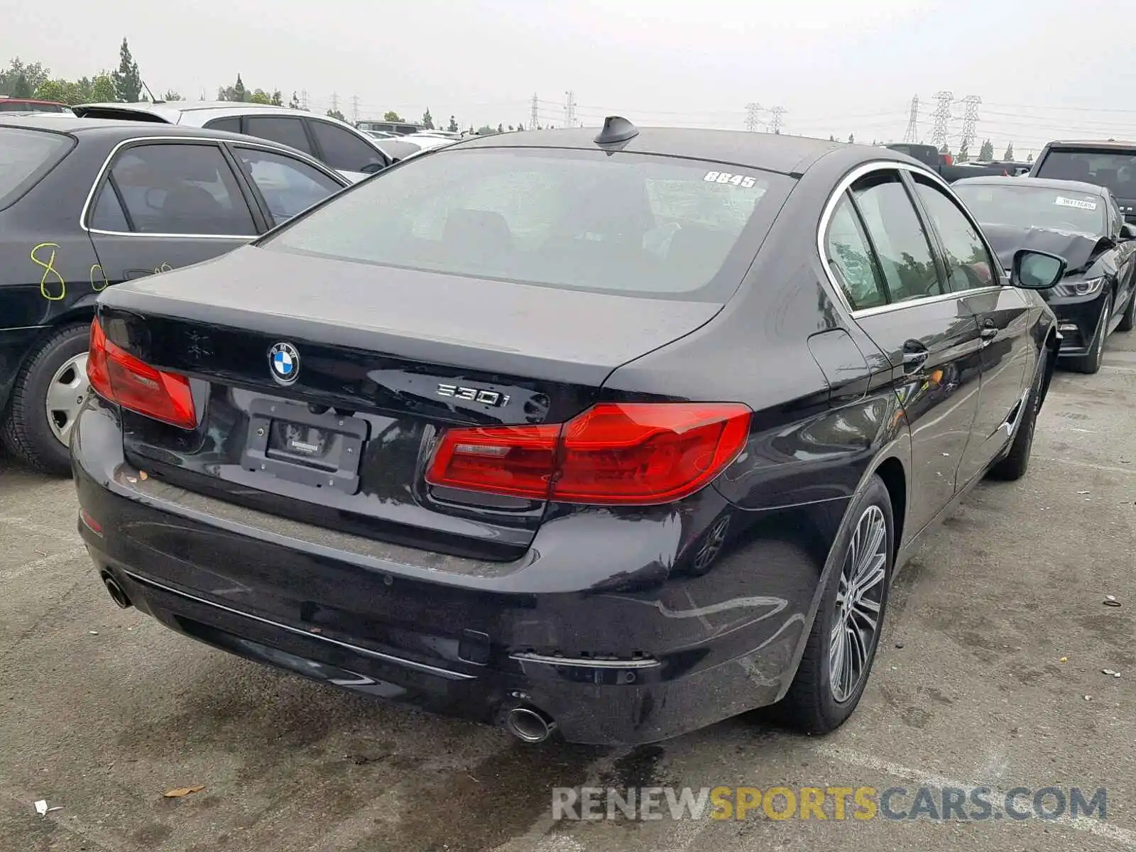 4 Photograph of a damaged car WBAJA5C54KWW10759 BMW 5 SERIES 2019