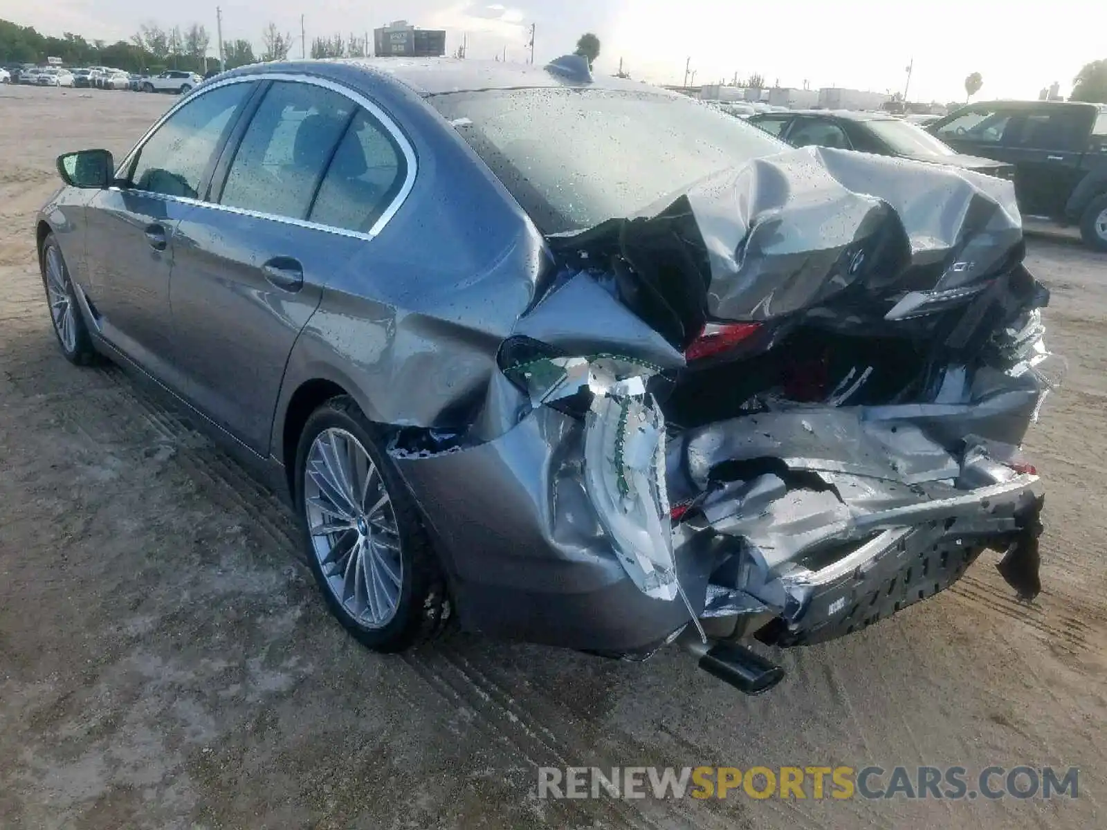 3 Photograph of a damaged car WBAJA5C55KBX87389 BMW 5 SERIES 2019
