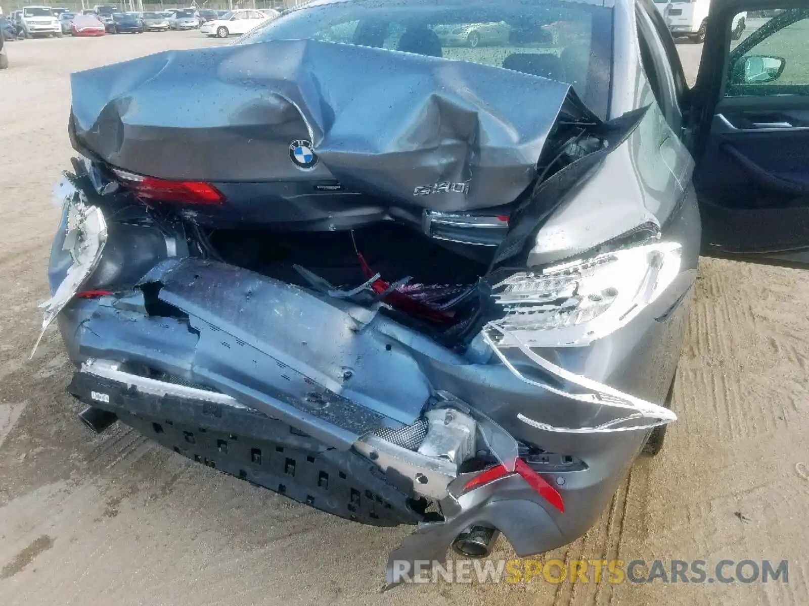 9 Photograph of a damaged car WBAJA5C55KBX87389 BMW 5 SERIES 2019