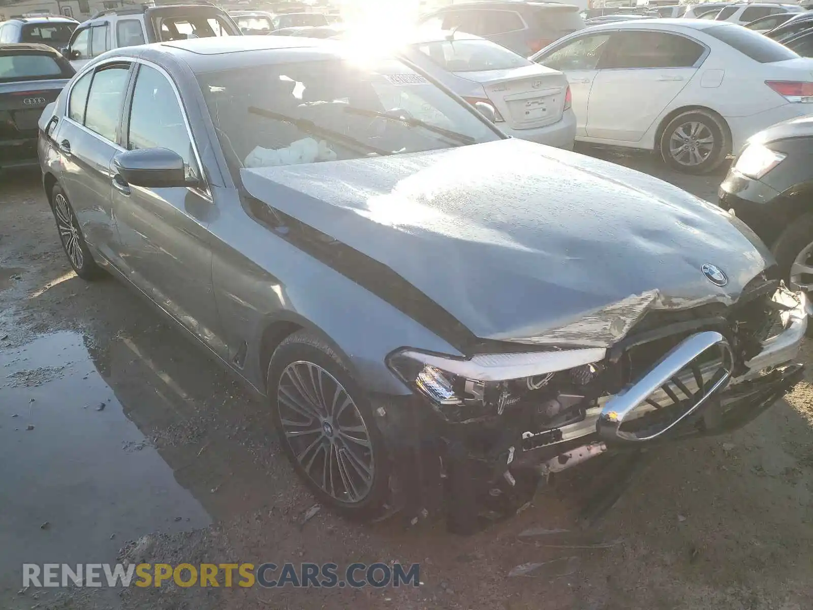 1 Photograph of a damaged car WBAJA5C55KBX88218 BMW 5 SERIES 2019