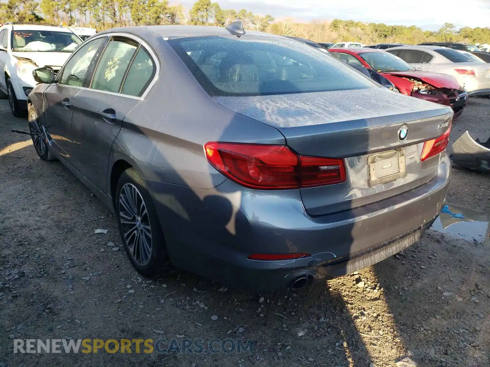 3 Photograph of a damaged car WBAJA5C55KBX88218 BMW 5 SERIES 2019