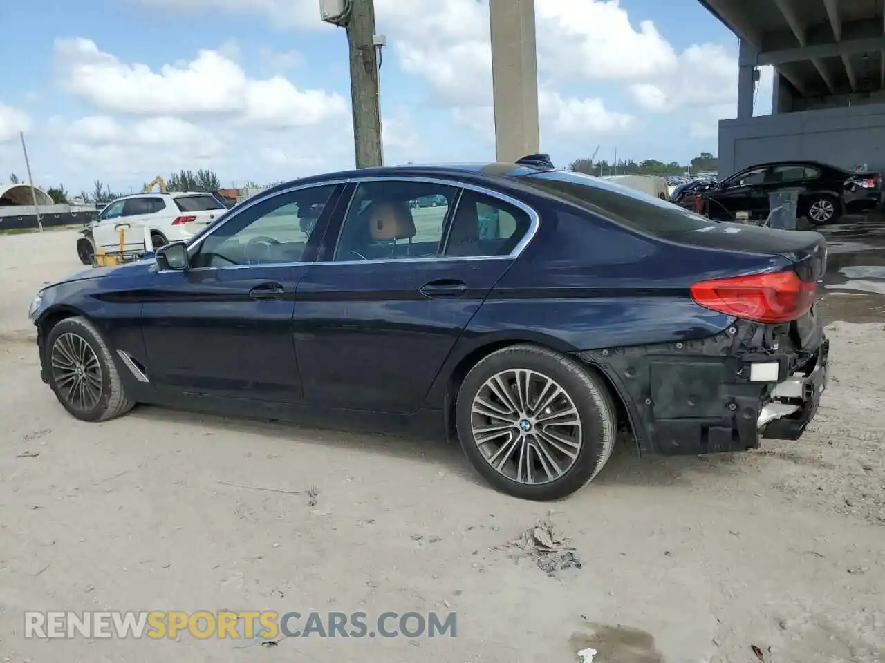 2 Photograph of a damaged car WBAJA5C55KWW20409 BMW 5 SERIES 2019