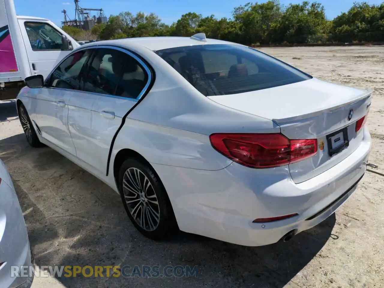 2 Photograph of a damaged car WBAJA5C56KBX86378 BMW 5 SERIES 2019