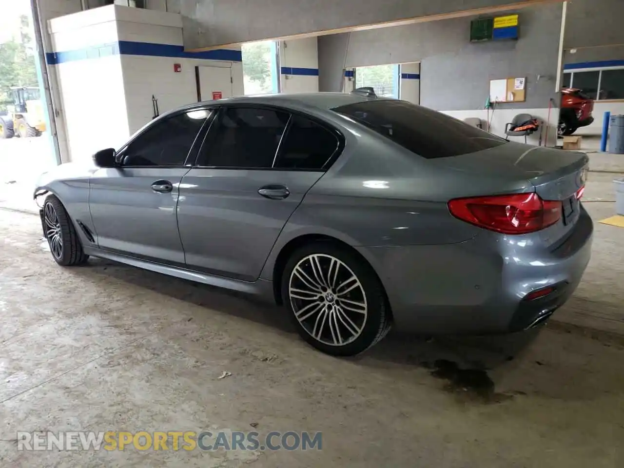 2 Photograph of a damaged car WBAJA5C56KBX86414 BMW 5 SERIES 2019
