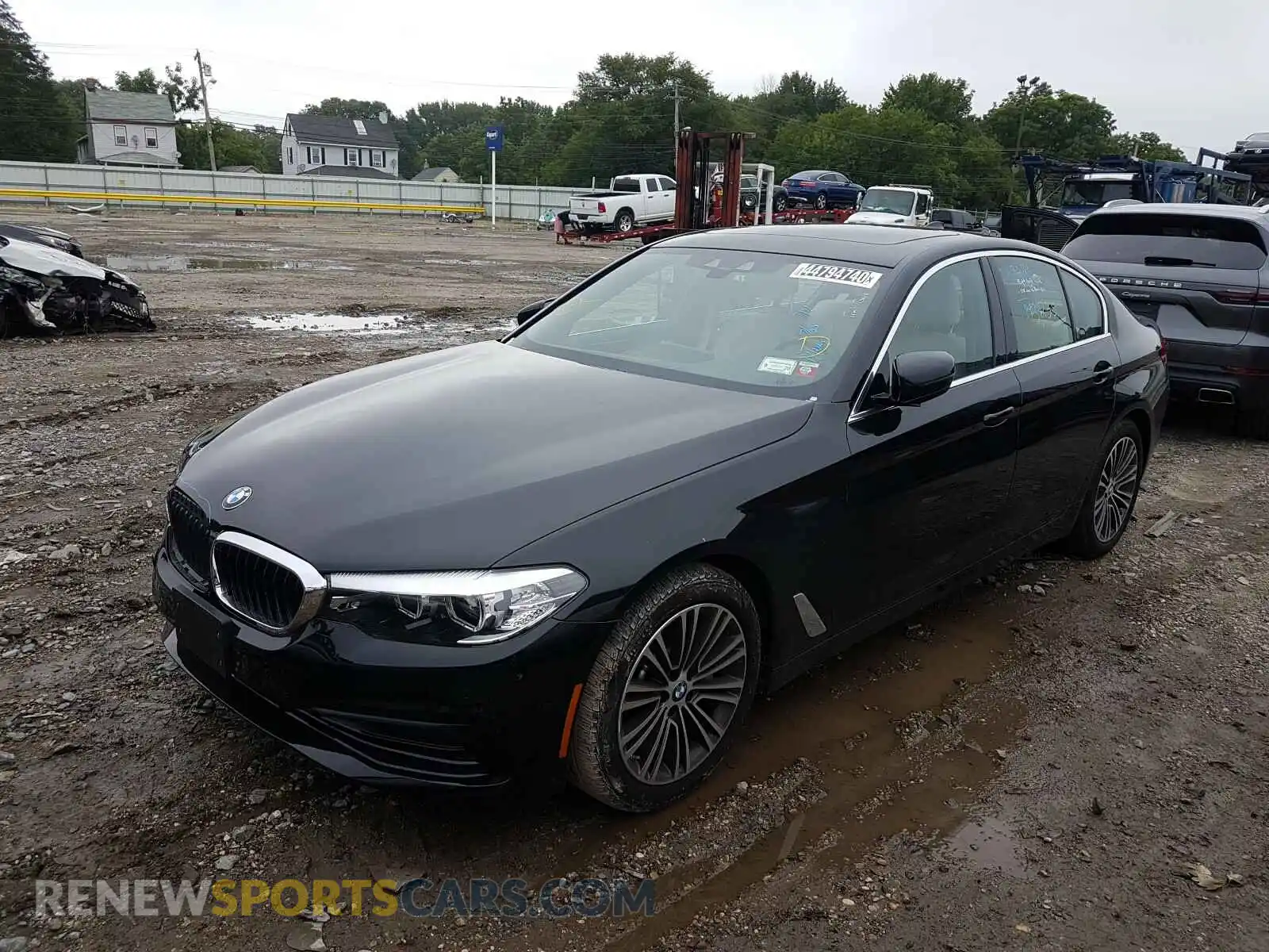 2 Photograph of a damaged car WBAJA5C56KBX86980 BMW 5 SERIES 2019