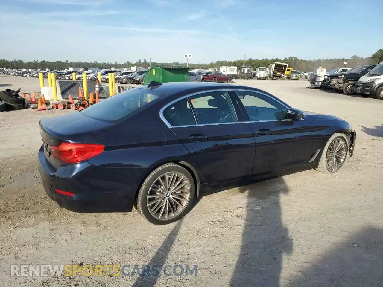 3 Photograph of a damaged car WBAJA5C56KBX87028 BMW 5 SERIES 2019