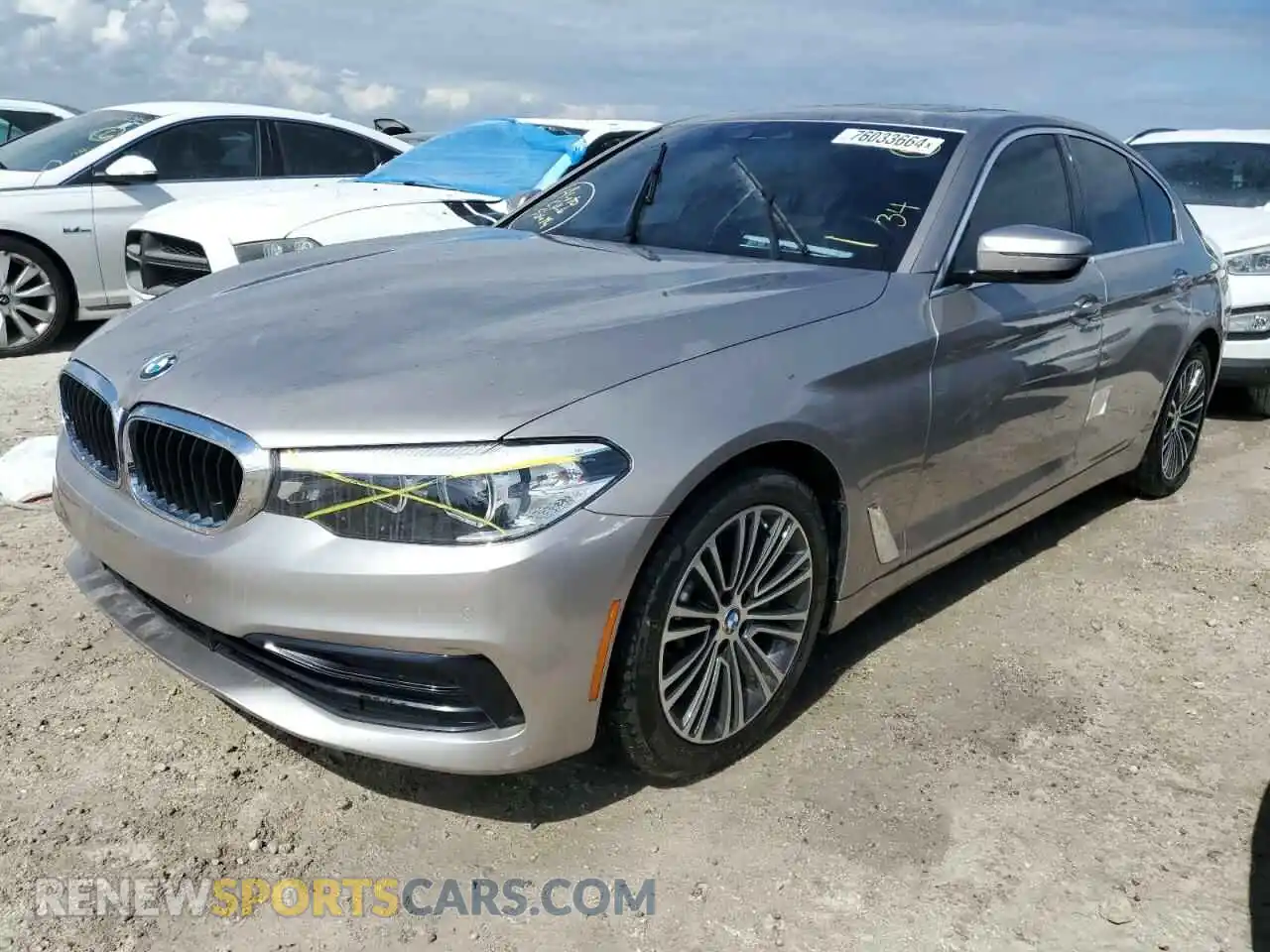 1 Photograph of a damaged car WBAJA5C56KBX87918 BMW 5 SERIES 2019