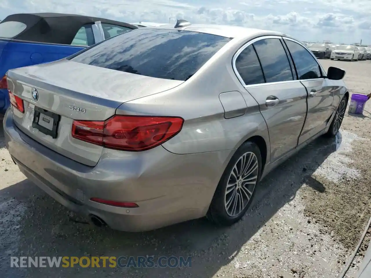 3 Photograph of a damaged car WBAJA5C56KBX87918 BMW 5 SERIES 2019