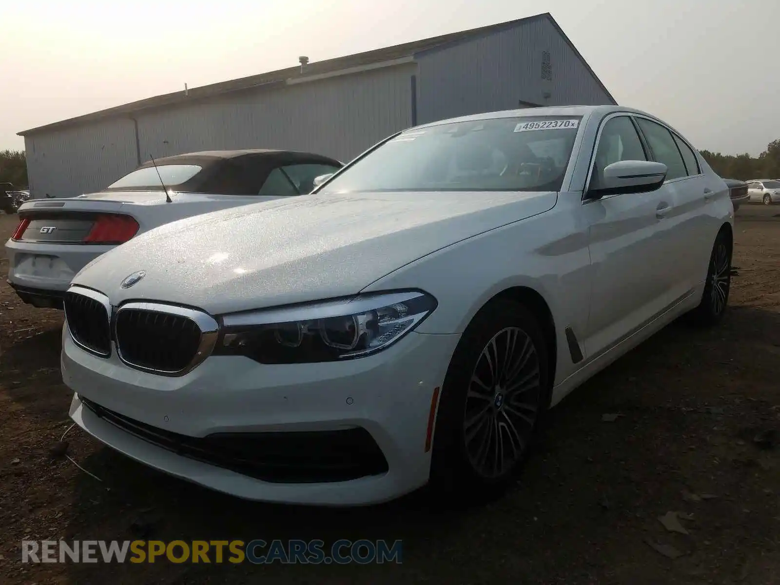 2 Photograph of a damaged car WBAJA5C56KBX88227 BMW 5 SERIES 2019