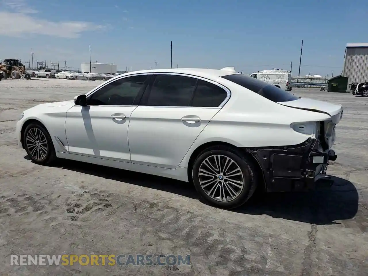 2 Photograph of a damaged car WBAJA5C56KWW04090 BMW 5 SERIES 2019