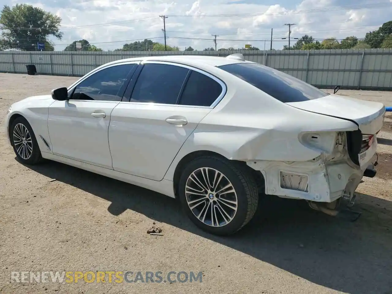 2 Photograph of a damaged car WBAJA5C56KWW16465 BMW 5 SERIES 2019