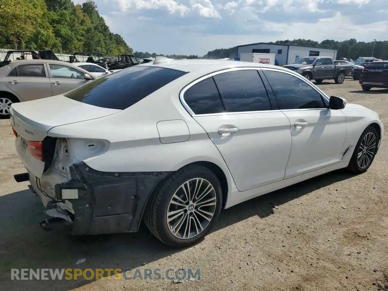 3 Photograph of a damaged car WBAJA5C56KWW16465 BMW 5 SERIES 2019